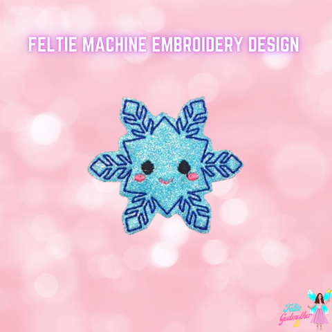 Snowflake Feltie Design