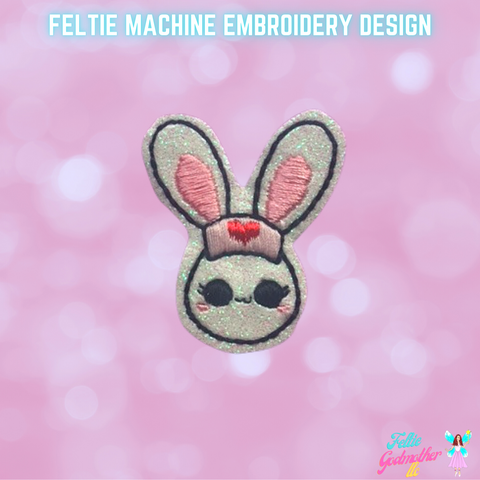 Bunny Nurse Feltie Design