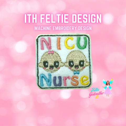 NICU Nurse Feltie Design