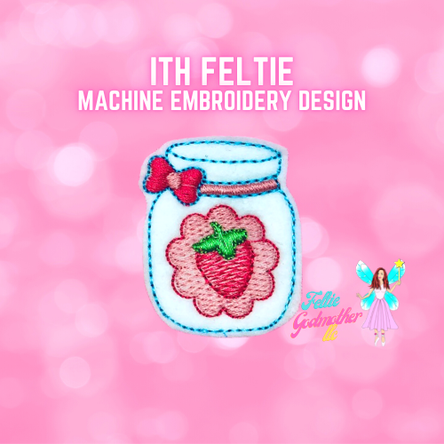 Strawberry Jam Feltie Design