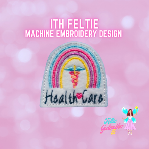 Health Care Rainbow Feltie Design