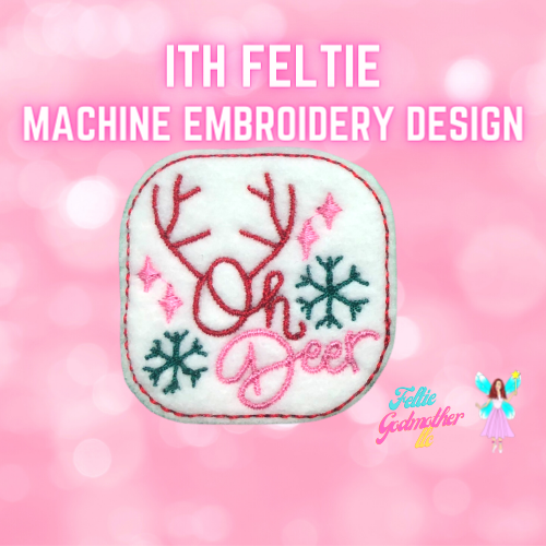 Christmas Stanley Feltie - Designs by Little Bee