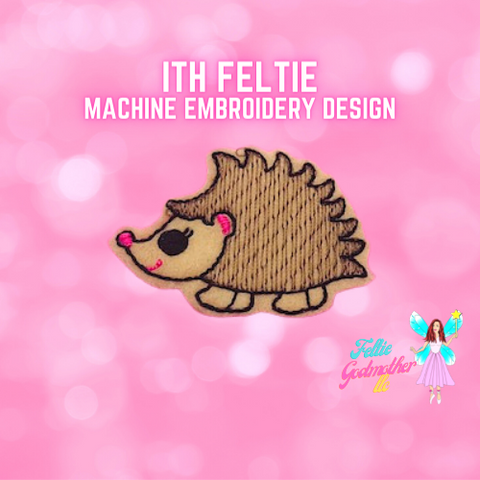 Hedgehog Feltie Design