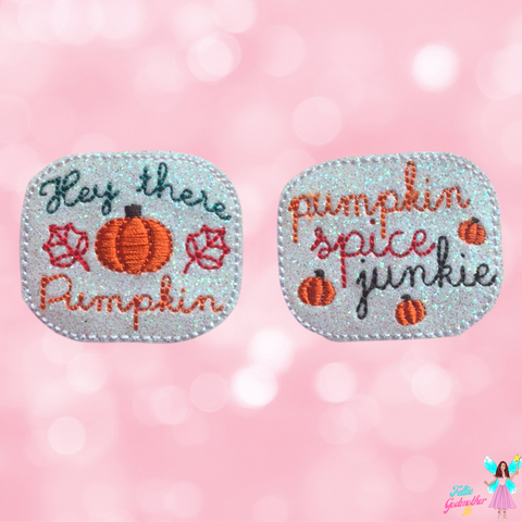 Pumpkin Lover Feltie Design Bundle