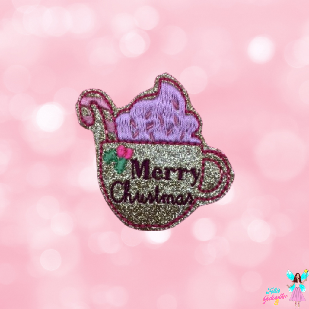 Merry Christmas Mug Feltie Design
