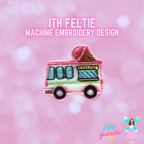 Ice Cream Truck Feltie Design