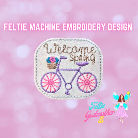Welcome Spring Feltie Design