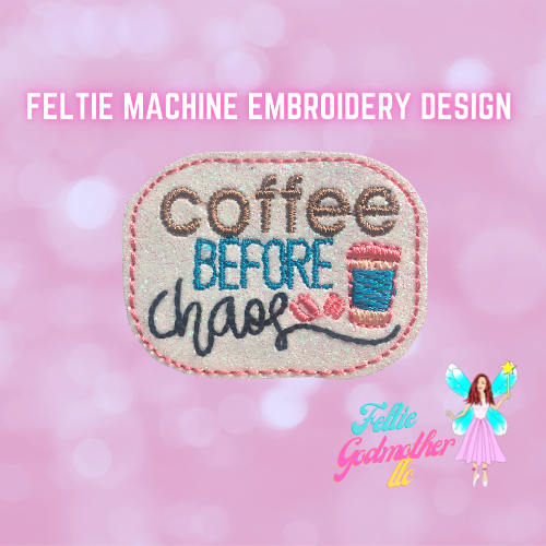 Coffee Lovers 4 Feltie Design Bundle