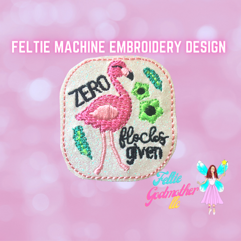Zero Flocks Given Feltie Design