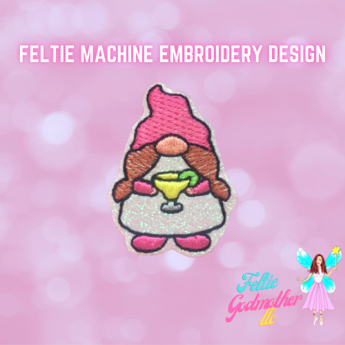Margarita Gnome Feltie Design