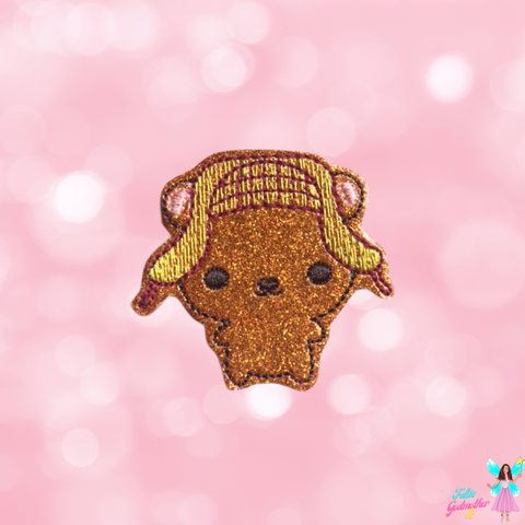 Bear in Hat Feltie Design