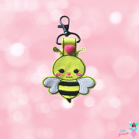 Sweet Bee 4x4 5x7 KeyFob Design