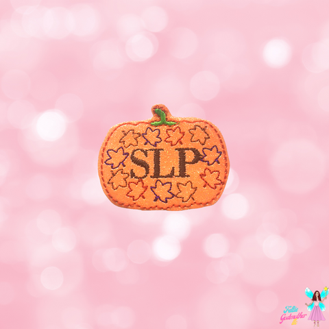 SLP Pumpkin Feltie Design