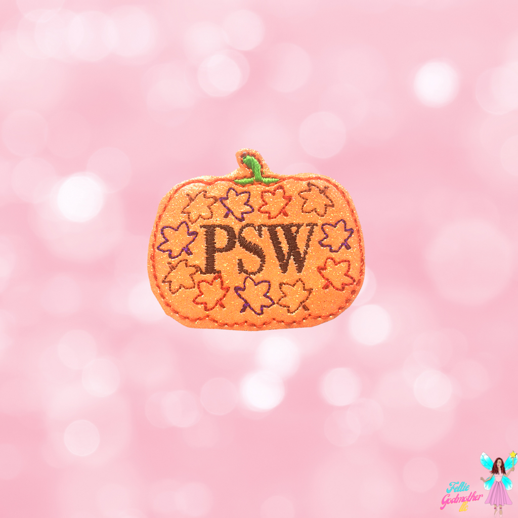 PSW Pumpkin Feltie Design