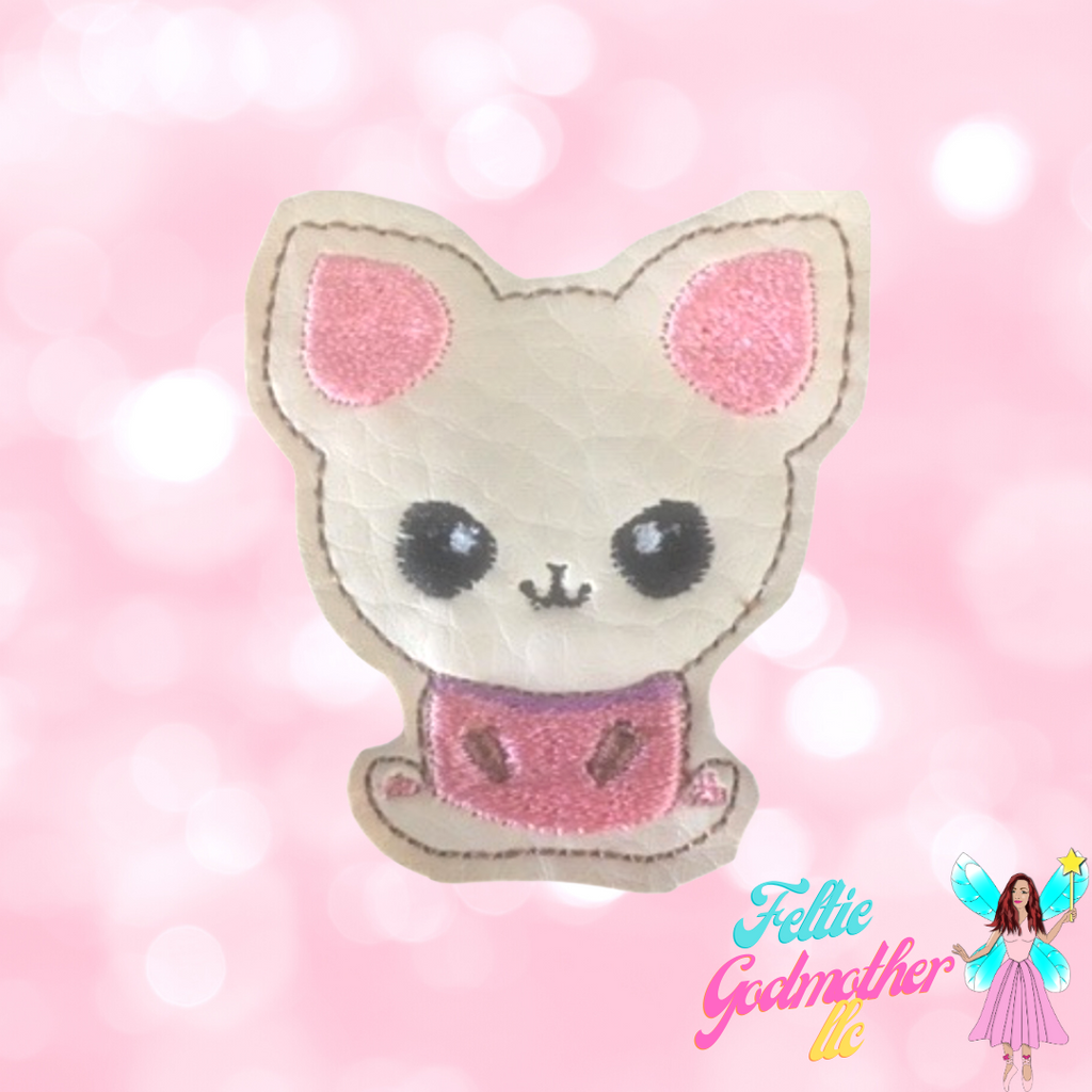 Chihuahua Feltie Machine Embroidery Design - Feltie Godmother llc