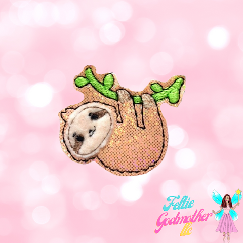 Sloth Feltie Design - Feltie Godmother llc