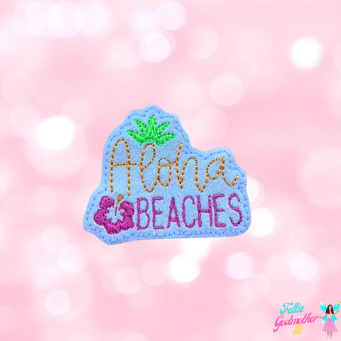 Aloha Beaches Feltie Design