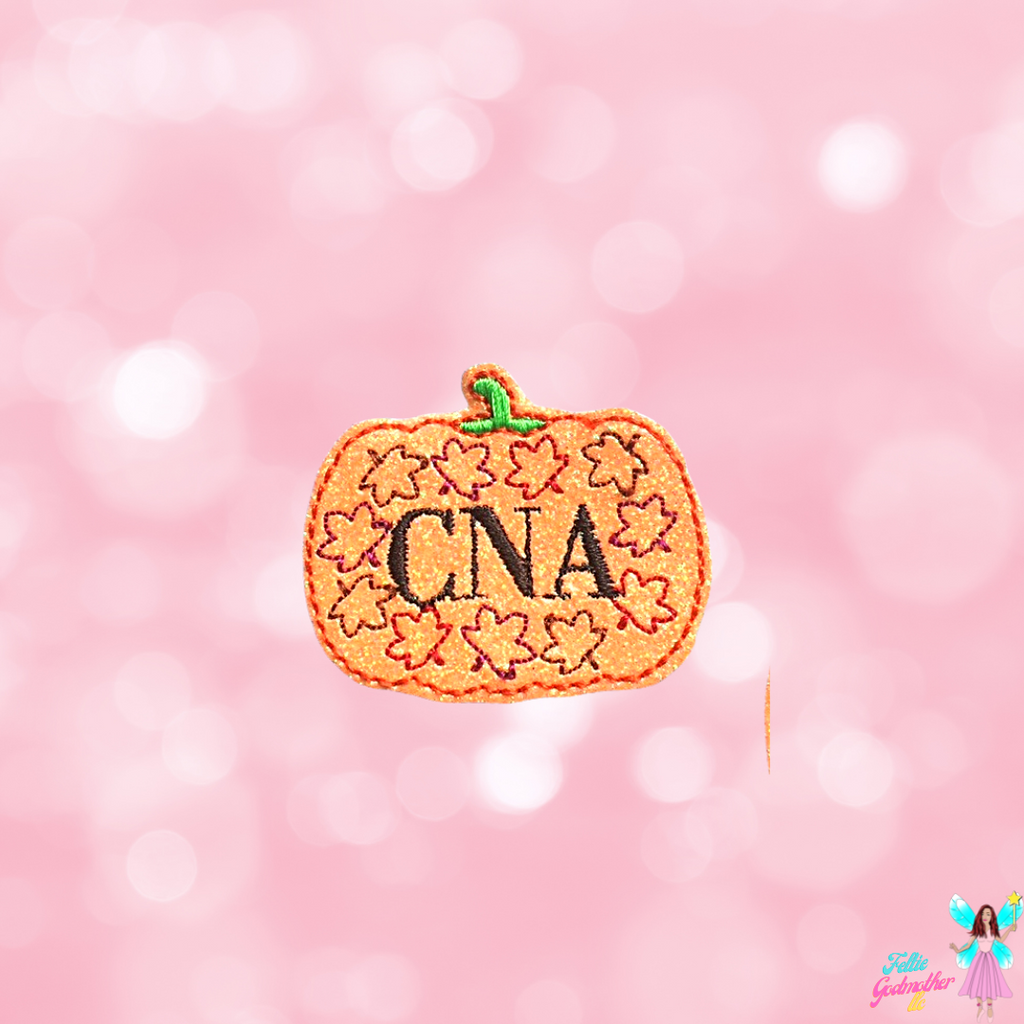 CNA Pumpkin Feltie Design