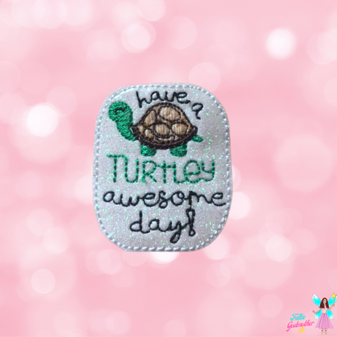 Turtley Awesome Feltie Design