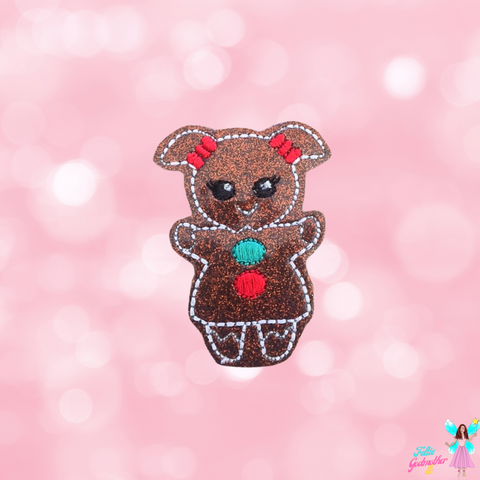 Gingerbread Girl Feltie Design