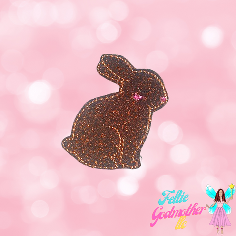 Chocolate Easter Bunny Feltie Design