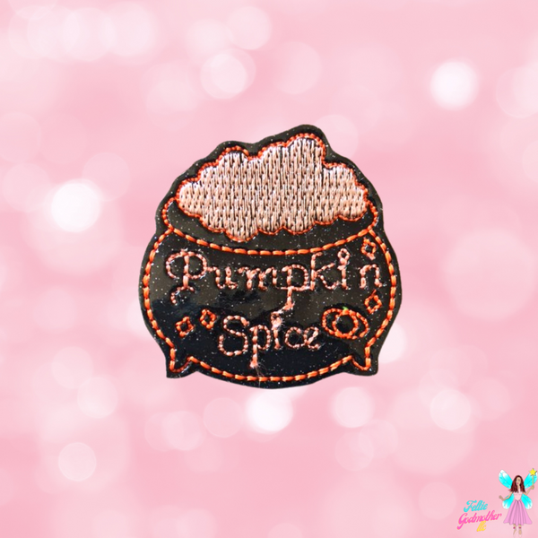 Pumpkin Spice Cauldron Feltie Design