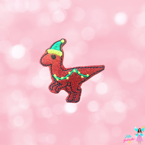 Christmas Dino 5 Feltie Design