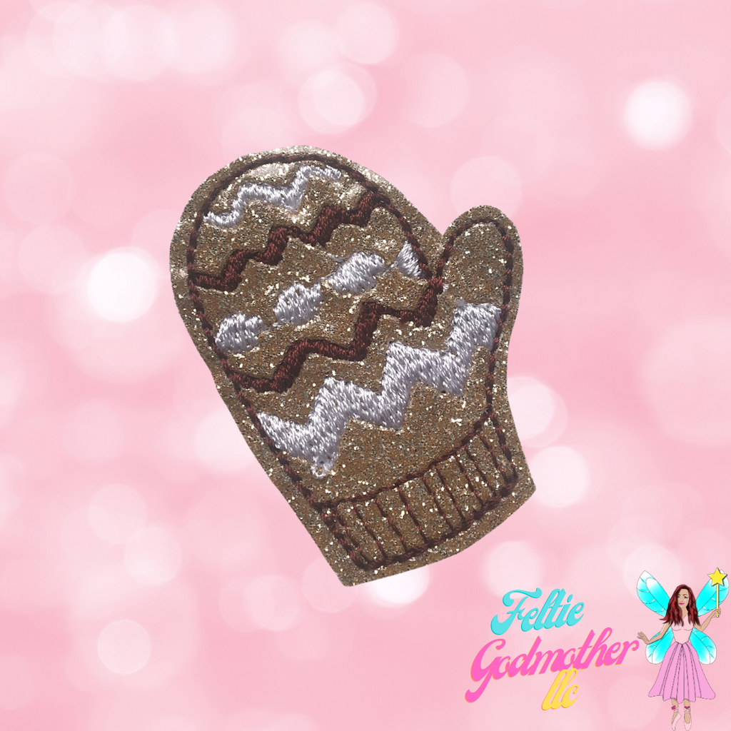 Mitten Feltie Design.