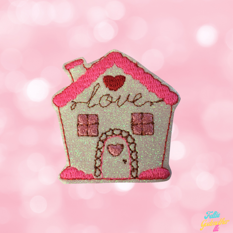 Valentines Day House Feltie Design - Feltie Godmother llc