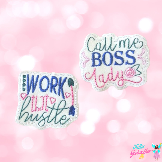 Boss Lady Feltie Design Bundle