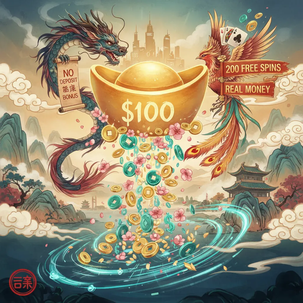 $100 no deposit bonus 200 free spins real money - Deposit